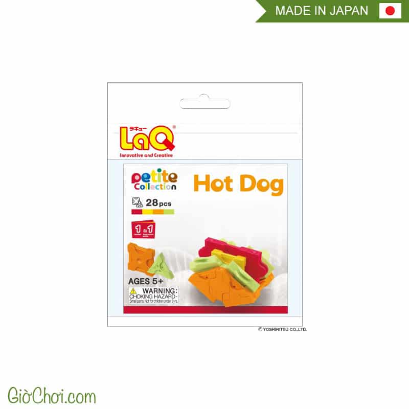 LaQ Petite Collection Hot Dog