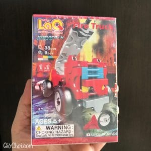 LaQ mini fire truck
