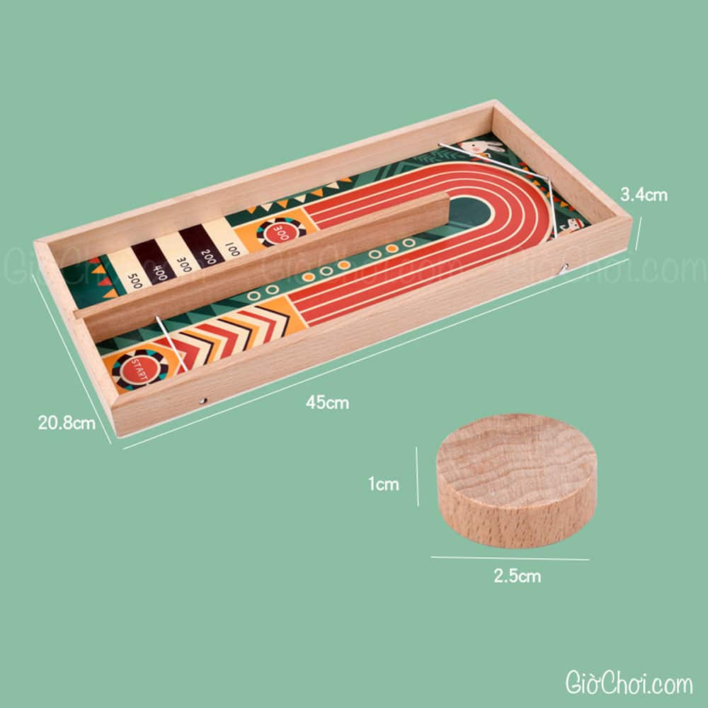 Cờ búng Board Game gia đình/nhóm siêu vui nhộn bằng gỗ