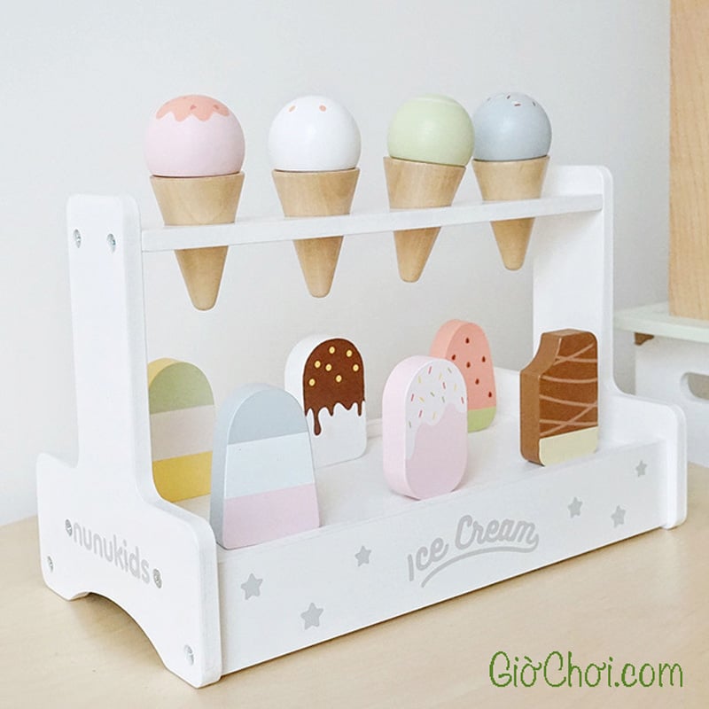 đồ chơi bán kem ice-cream nunukids